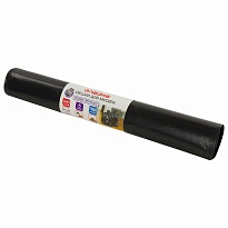 Мешки для мусора 240 л, черные, в рулоне 5 шт., ПВД 80 мкм, 1400х900 мм, LAIMA, 605339 в Алмате