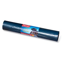 Мешки для мусора 240 л, черные, в рулоне 20 шт., ПВД 35 мкм, 1400х900 мм, PACLAN Big&Strong, 600823 в Алмате